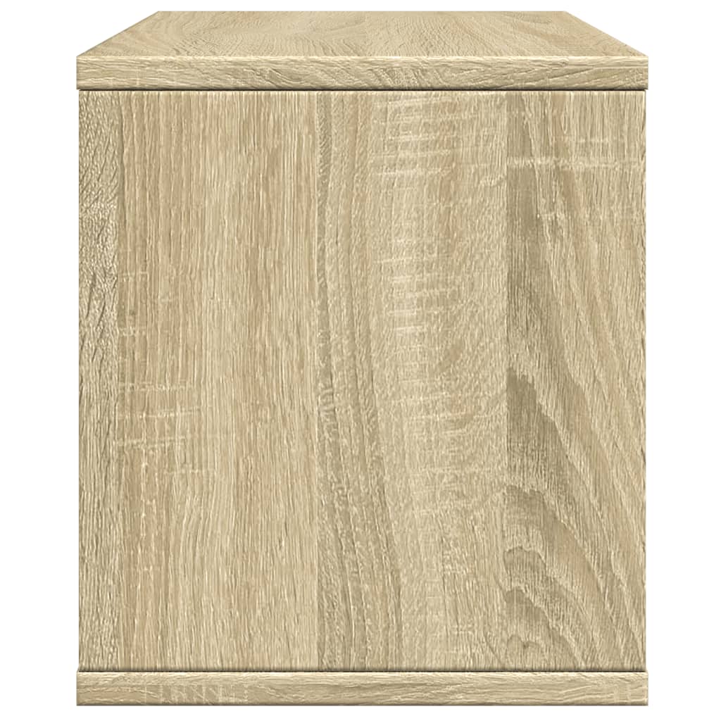 Desk Organiser Sonoma Oak 36x26x29,5 cm Engineered Wood