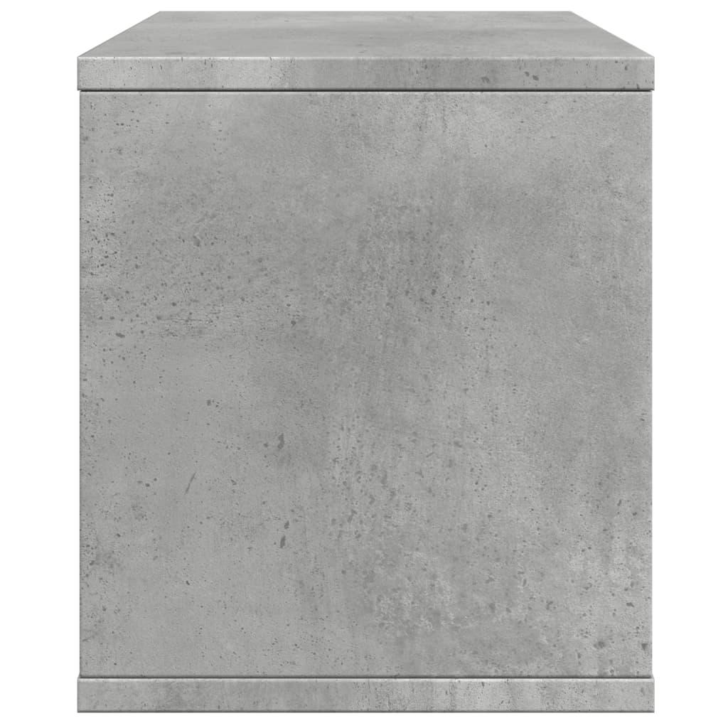 Desk Organiser Concrete Grey 36x26x29,5 cm Engineered Wood