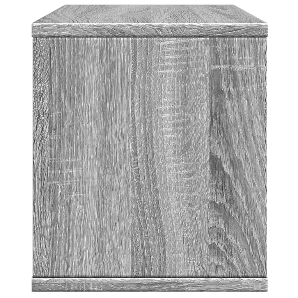 Desk Organiser Grey Sonoma 36x26x29,5 cm Engineered wood