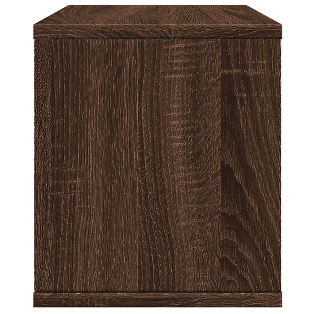 Desk Organiser Brown Oak 36x26x29,5 cm Engineered wood