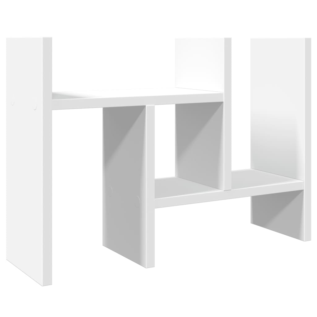 Desk Organiser White 34,5x15,5x35,5 cm Engineered wood