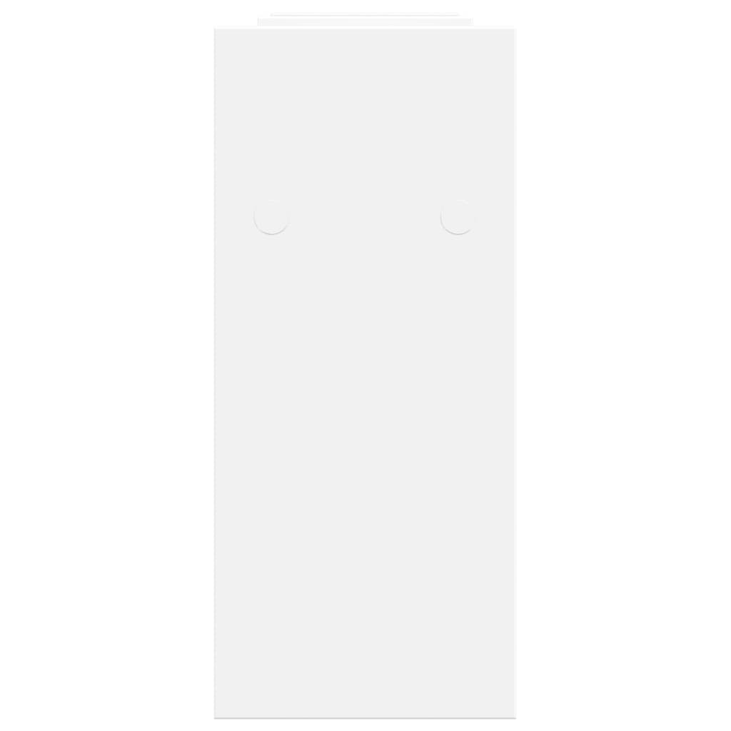 Desk Organiser White 34,5x15,5x35,5 cm Engineered wood