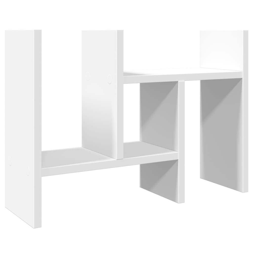 Desk Organiser White 34,5x15,5x35,5 cm Engineered wood