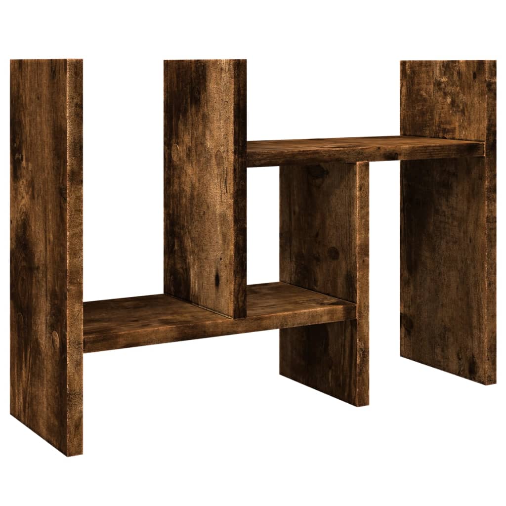 Desk Organiser Smoked Oak 34.5 x 15.5 x 35.5 cm Engineered Wood