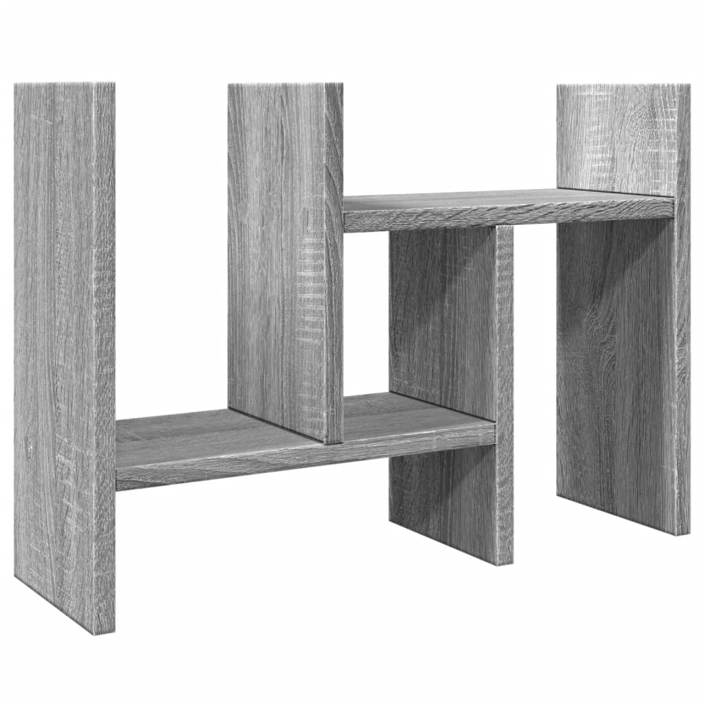 Desk Organiser Grey Sonoma 34.5 x 15.5 x 35.5 cm