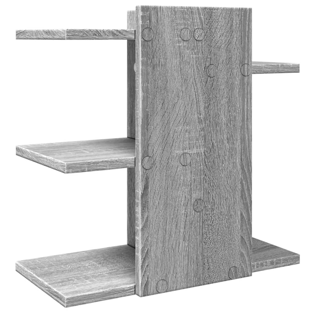 Desk Organiser Grey Sonoma 42x21.5x42 cm Engineered wood