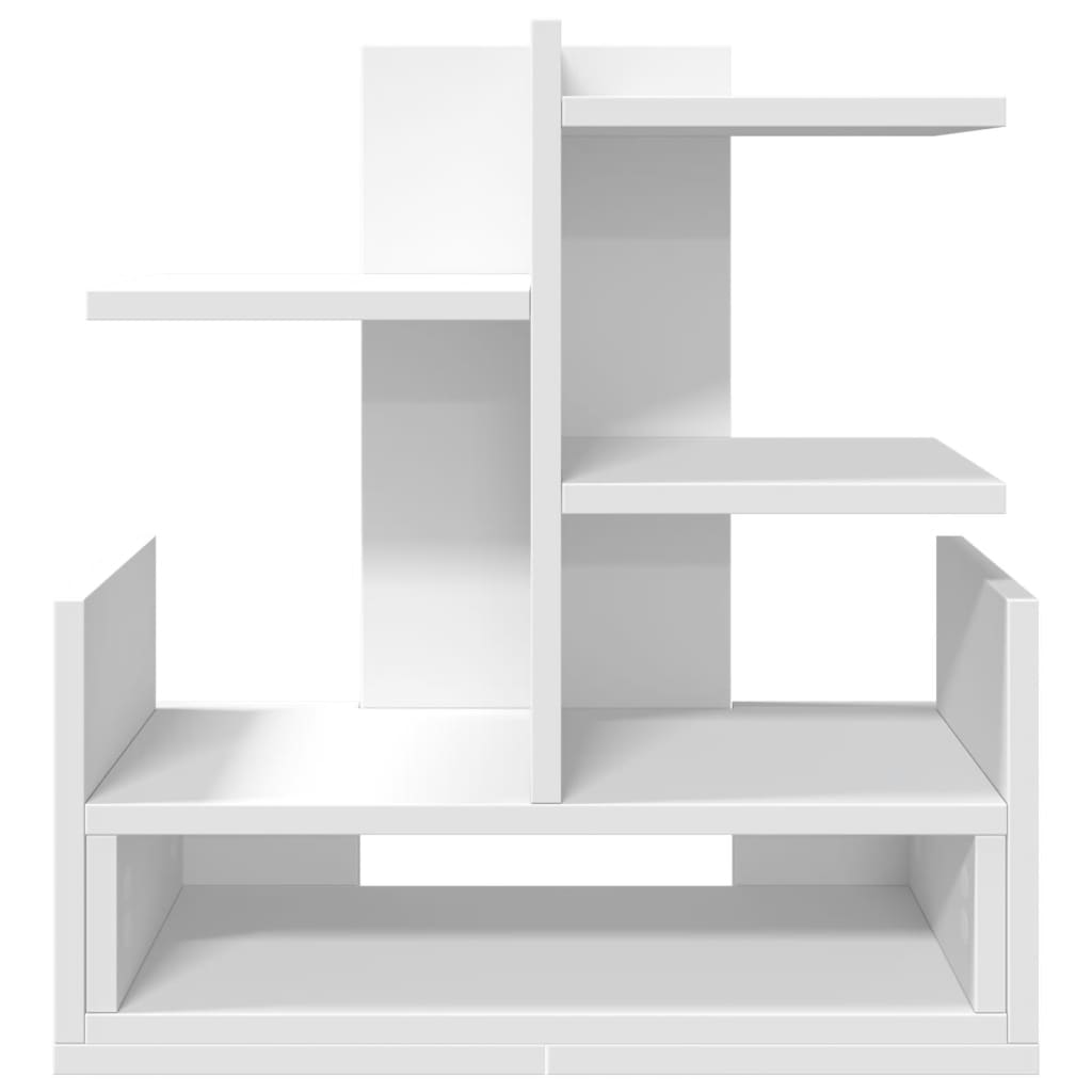 Desk Organiser White 49x20x52,5 cm Engineered wood