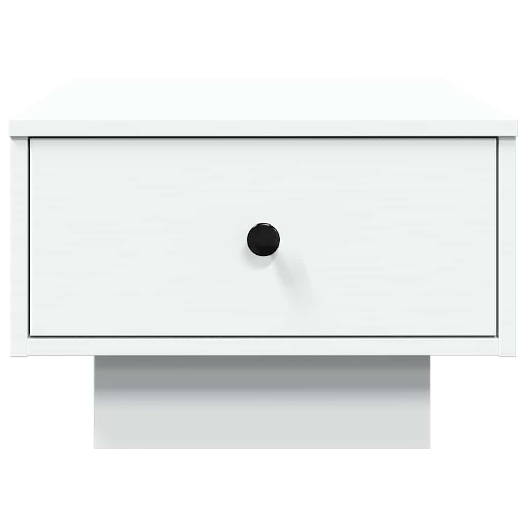 Coffee Table White 60x45x31 cm Engineered Wood