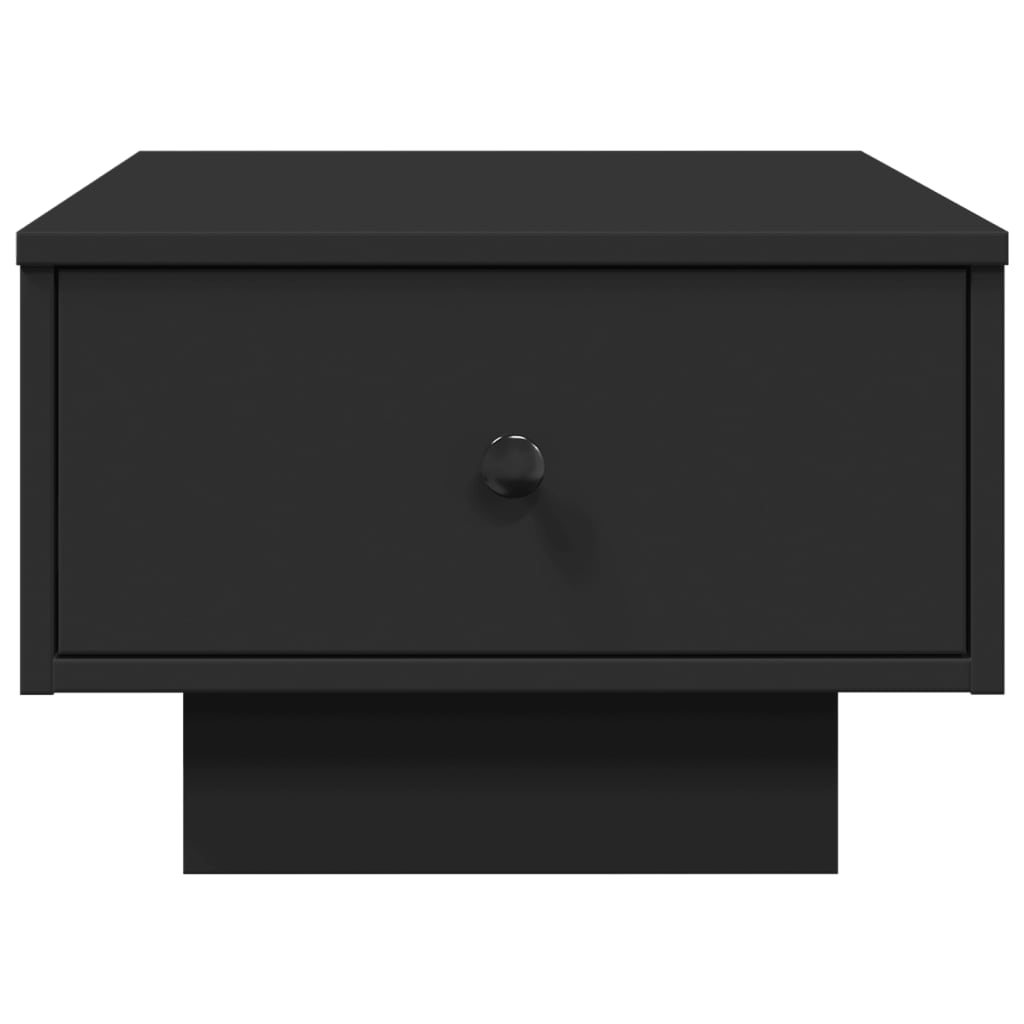 Coffee Table Black 60x45x31 cm Engineered Wood