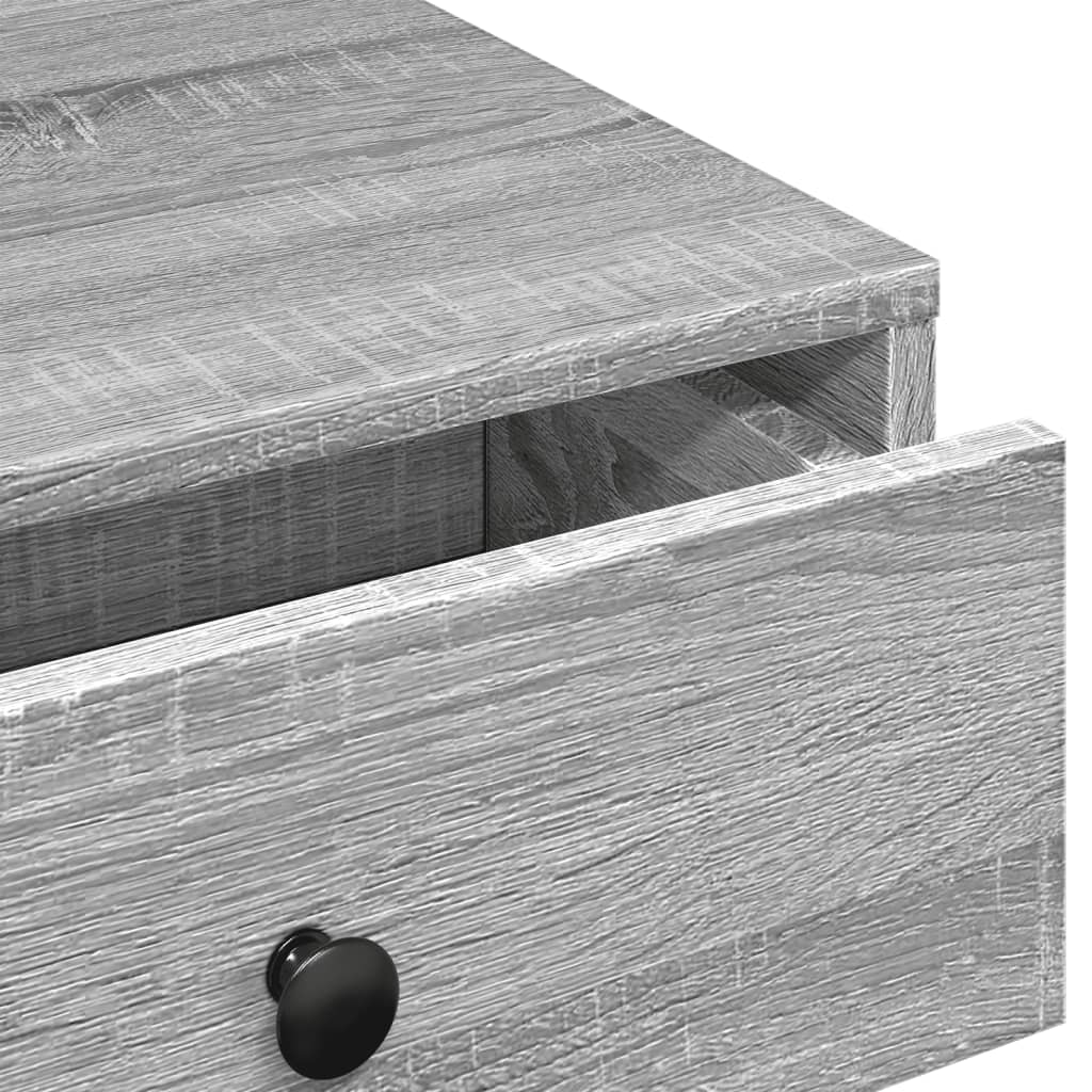Coffee Table Grey Sonoma 90x90x28 cm Engineered Wood