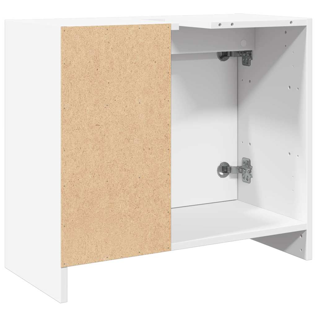 Sink Cabinet White 63x29x55 cm Engineered Wood