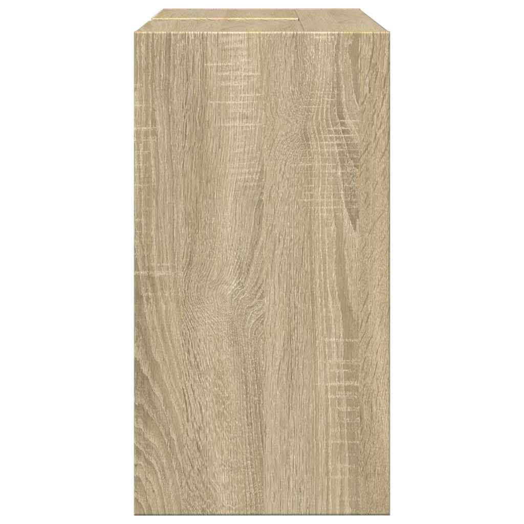 Sink Cabinet Sonoma Oak 63x29x55 cm Engineered Wood