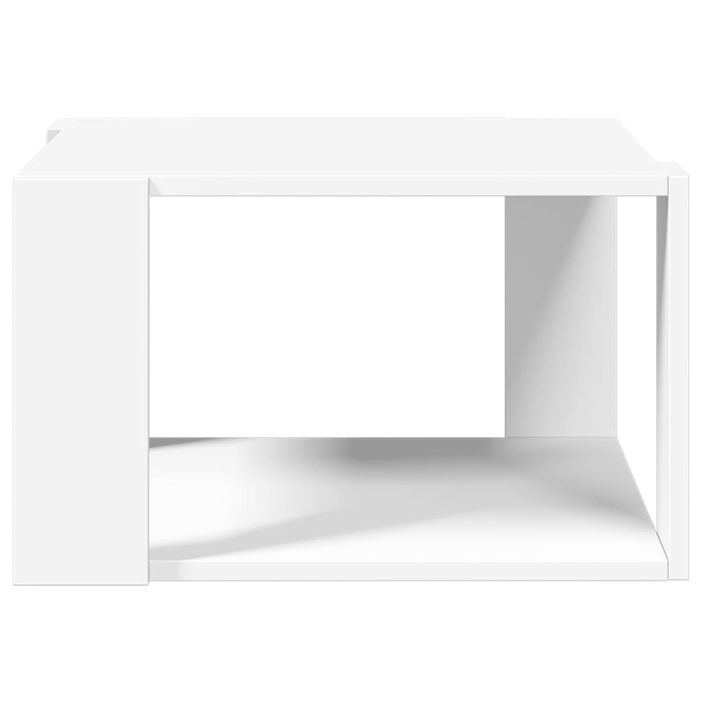 Coffee Table White 51,5x51,5x30 cm Engineered Wood