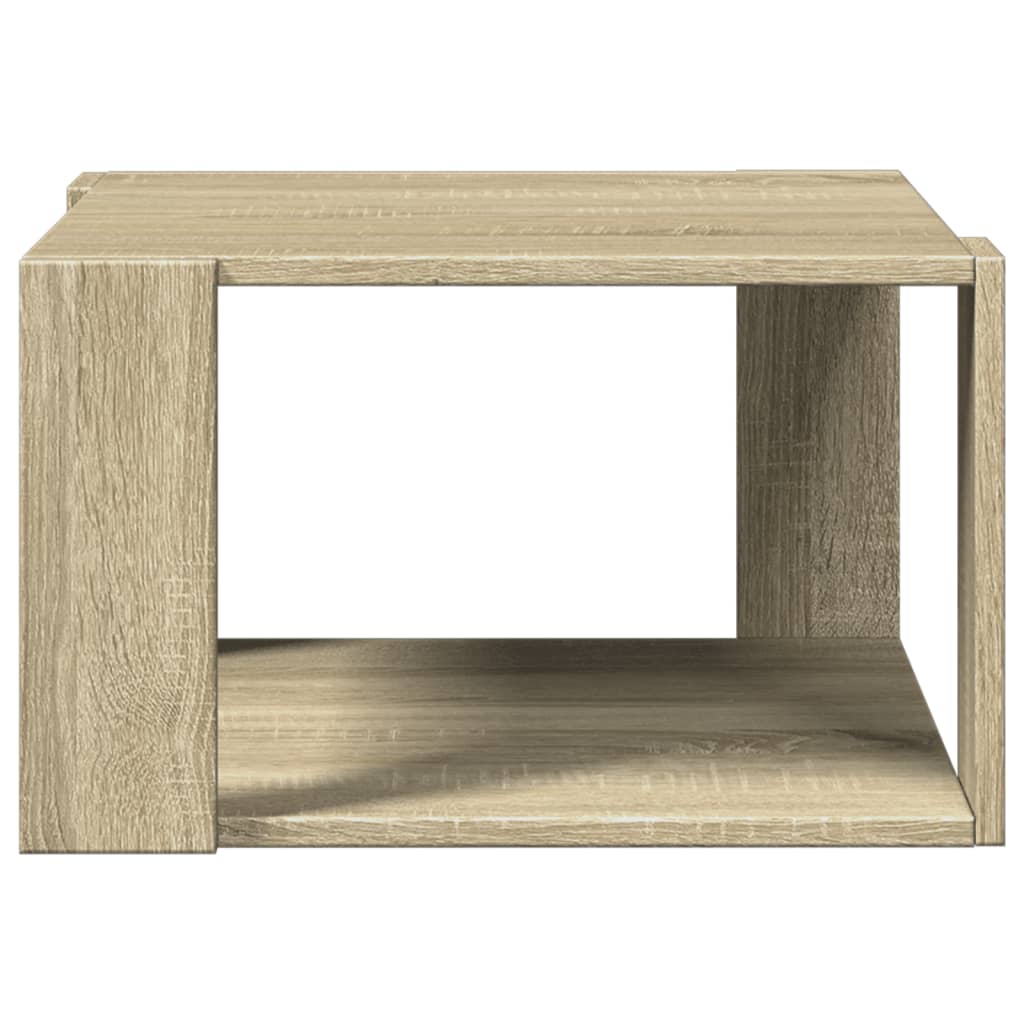 Coffee Table Sonoma Oak 51,5x51,5x30 cm Engineered Wood