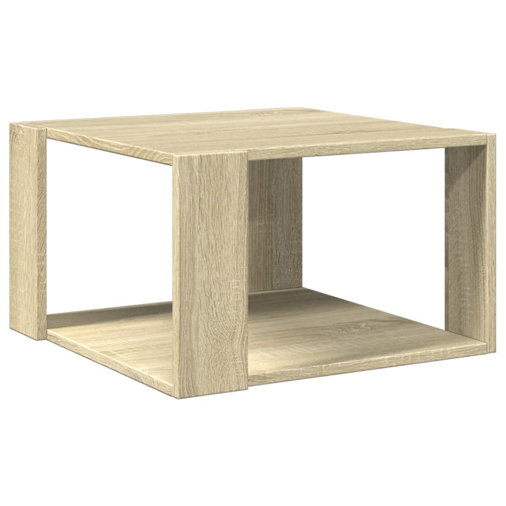 Coffee Table Sonoma Oak 51,5x51,5x30 cm Engineered Wood
