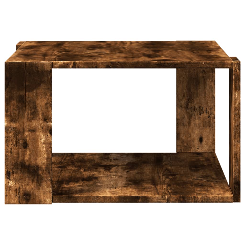 Coffee Table Smoked Oak 51,5x51,5x30 cm Engineered Wood