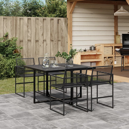 Garden Dining Set | Black