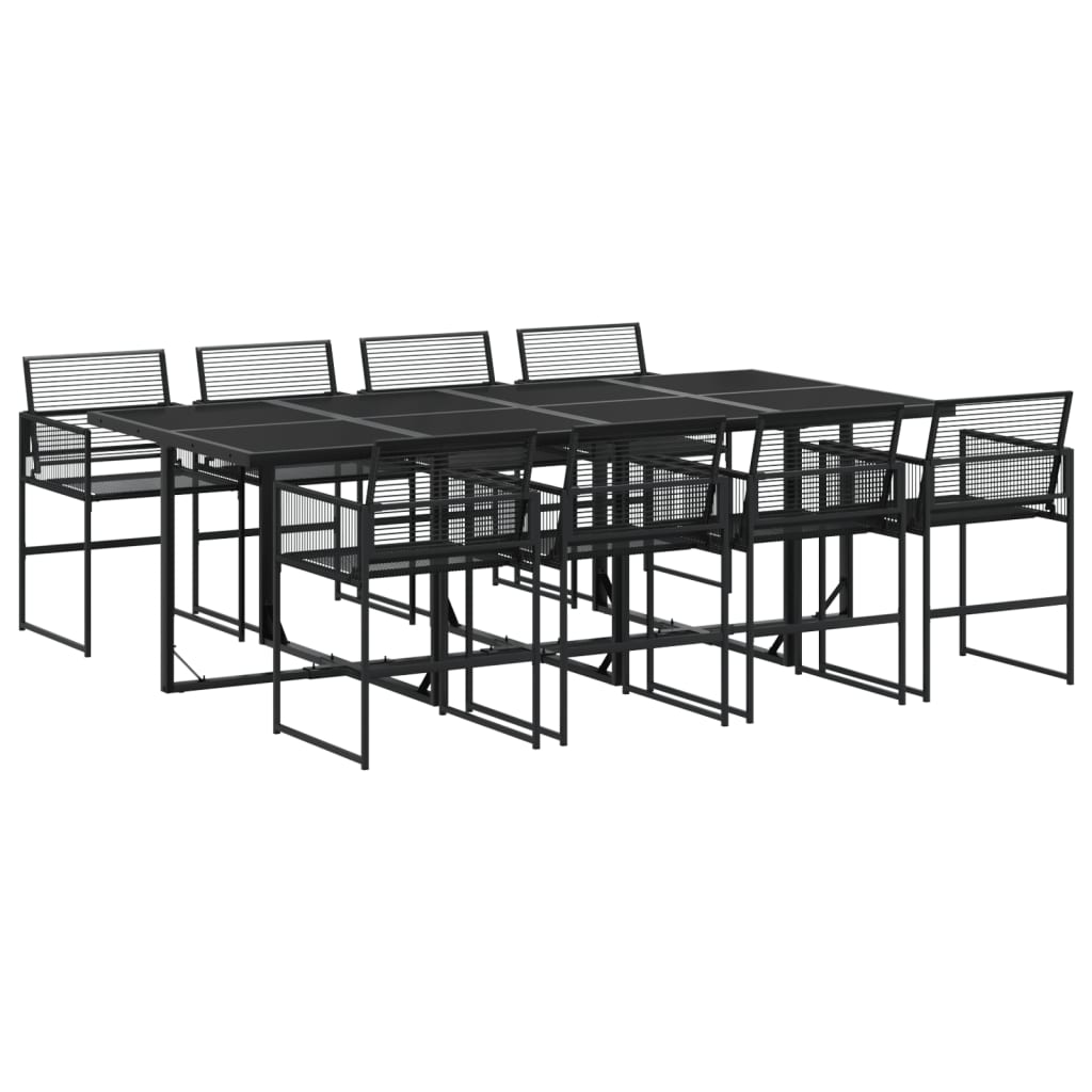 Garden Dining Set | Black