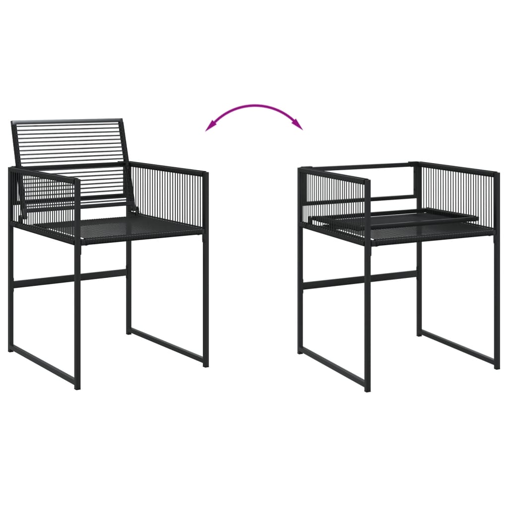 Garden Dining Set | Black