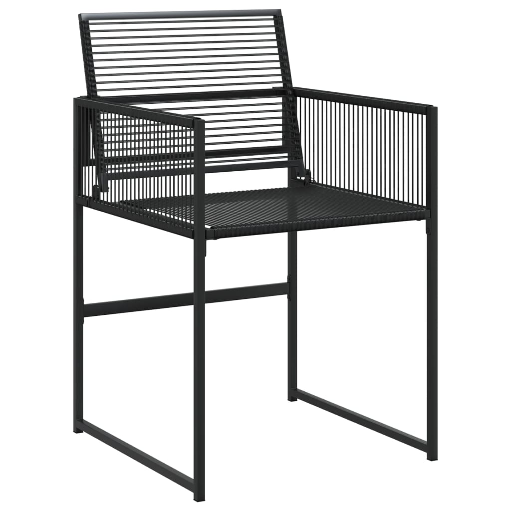 Garden Dining Set | Black | Poly Rattan | 13 Piece Set | Stackable