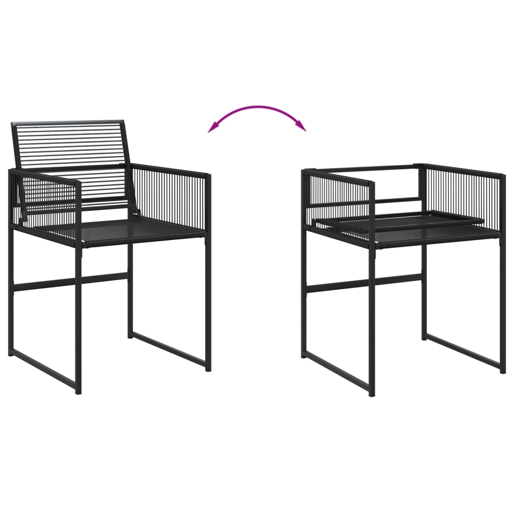 Garden Dining Set | Black