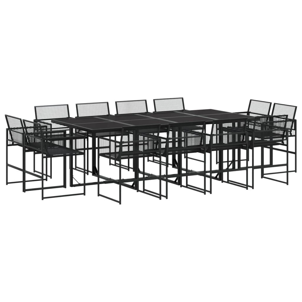 Garden Dining Set | Black