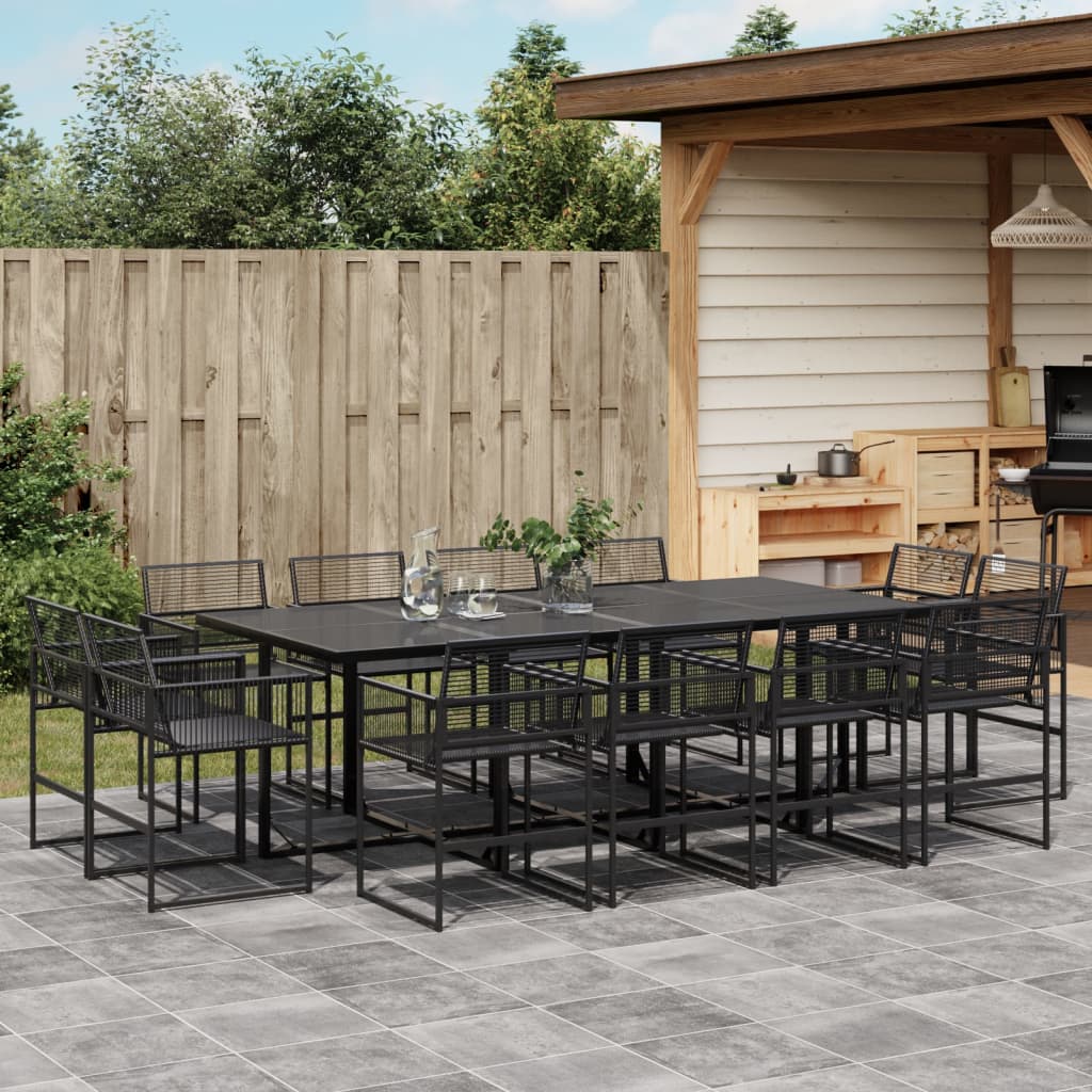 Garden Dining Set | Black