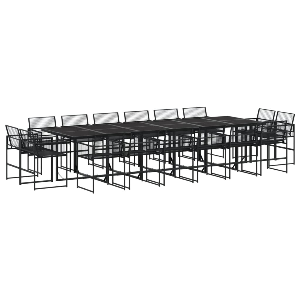 Garden Dining Set | Black