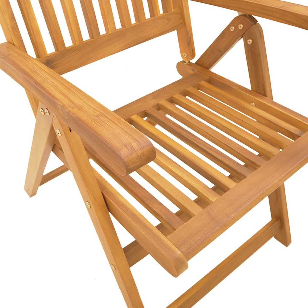 9 Piece Garden Dining Set 180x90x75 cm Solid Wood Acacia