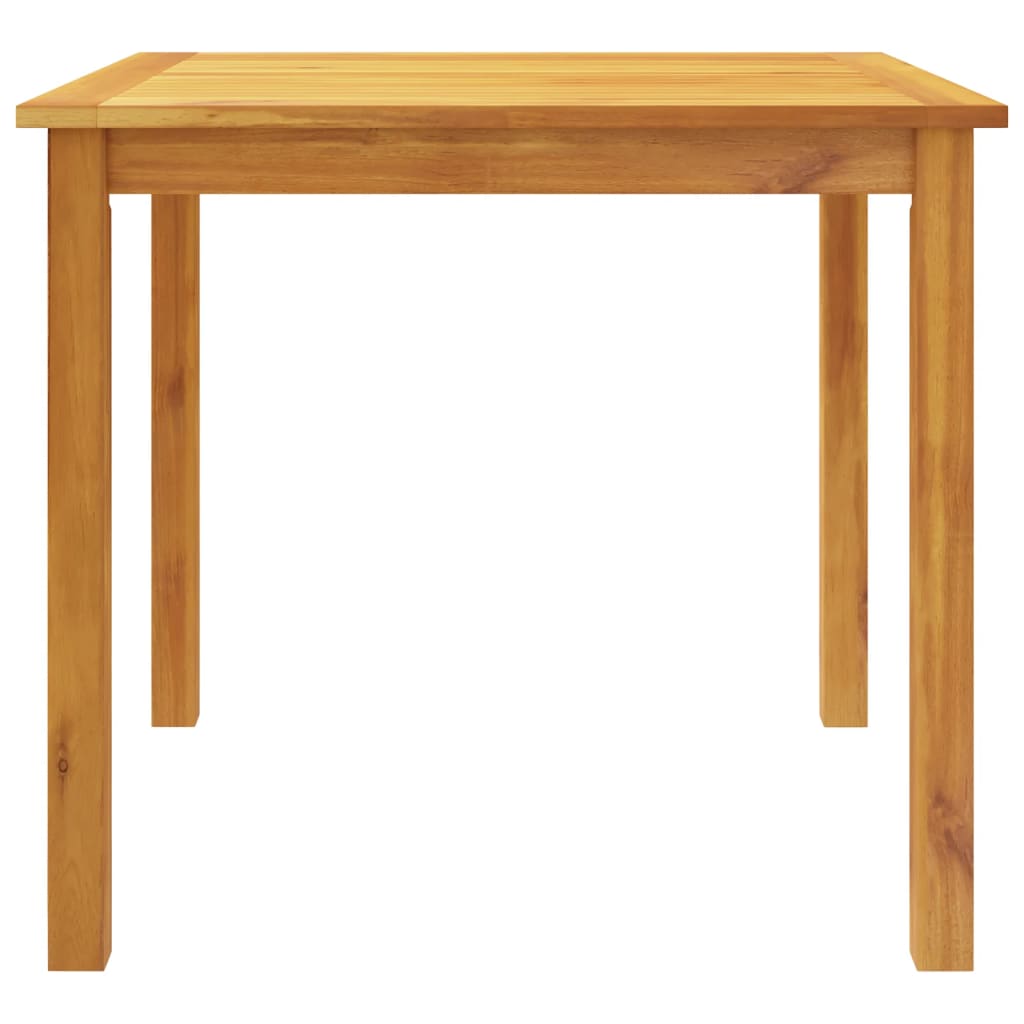 3 Piece Garden Dining Set 85x85x74 cm Solid Wood Acacia