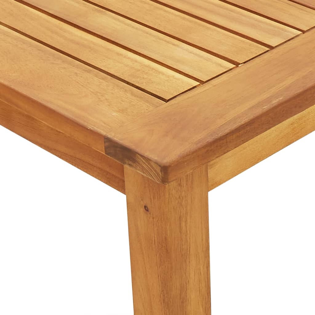 3 Piece Garden Dining Set 85x85x74 cm Solid Wood Acacia