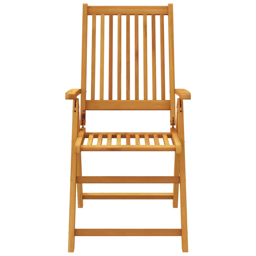 5 Piece Garden Dining Set 85x85x74 cm Solid Wood Acacia