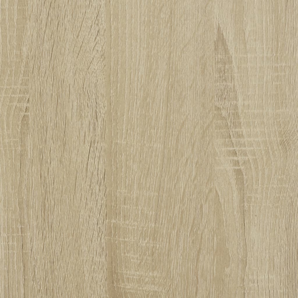 Bathroom Cabinet Sonoma Oak 32x25,5x190 cm Engineered Wood