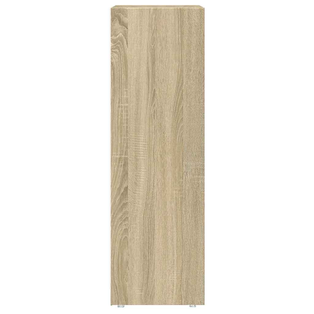 Bathroom Cabinet Sonoma Oak 30x30x95 cm Engineered Wood