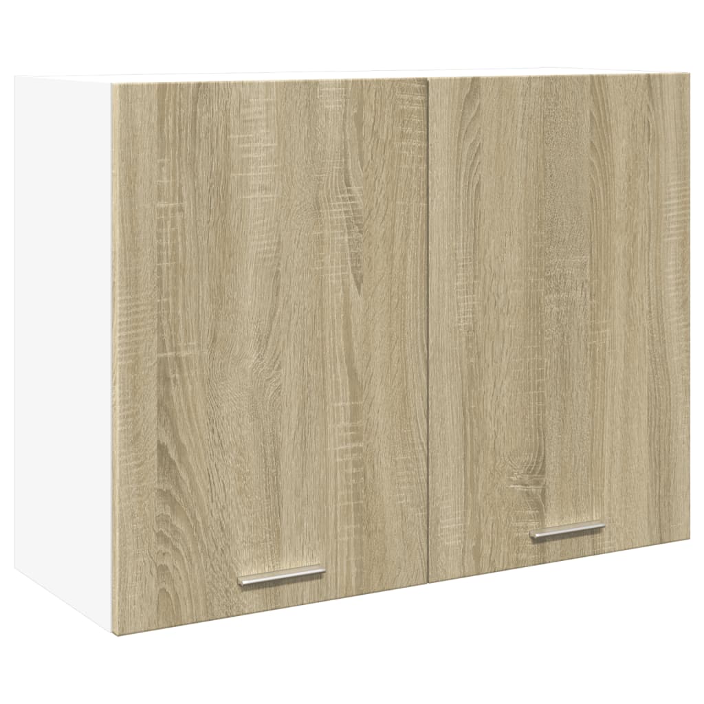 Hanging Cabinet "Lyon" Sonoma Oak 80x31x60 cm Engineered Wood