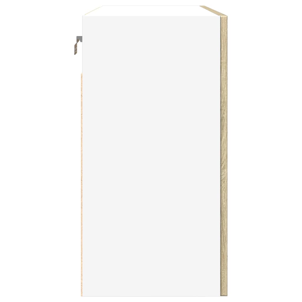 Hanging Cabinet "Lyon" Sonoma Oak 80x31x60 cm Engineered Wood