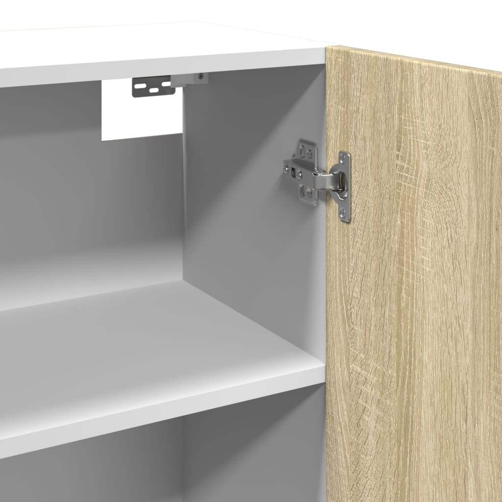Hanging Cabinet "Lyon" Sonoma Oak 80x31x60 cm Engineered Wood