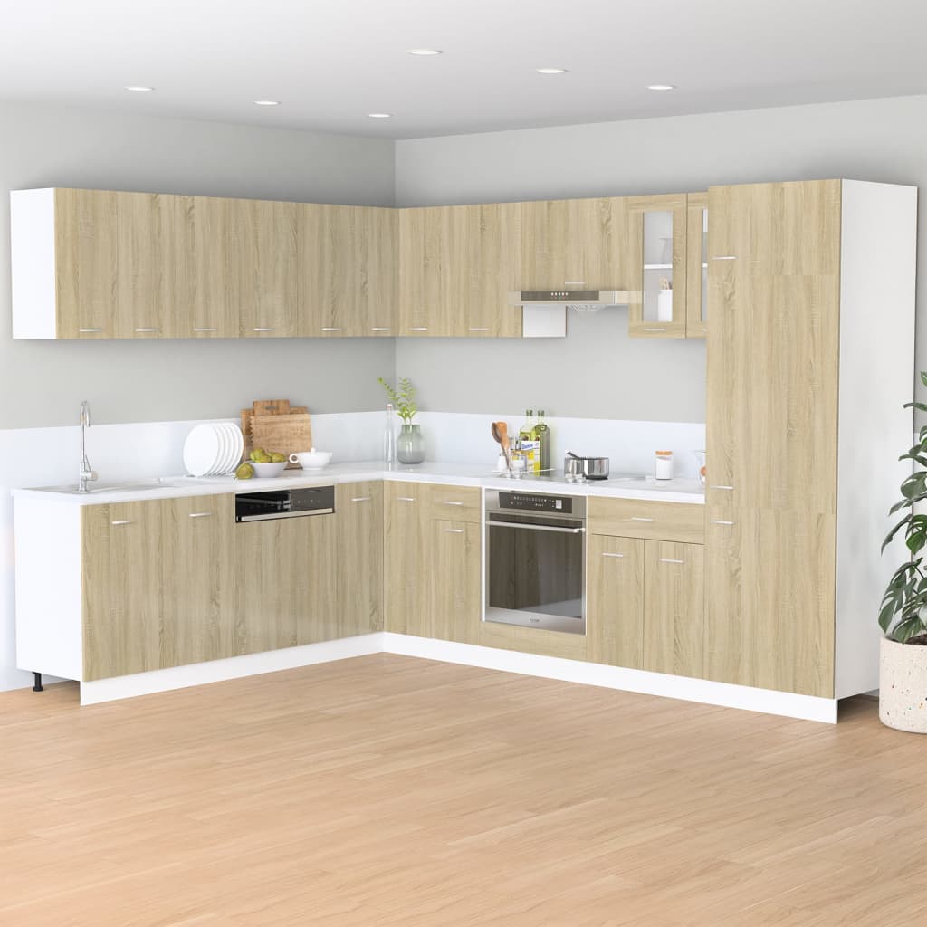 Hanging Cabinet "Lyon" Sonoma Oak 60x31x40 cm Engineered Wood