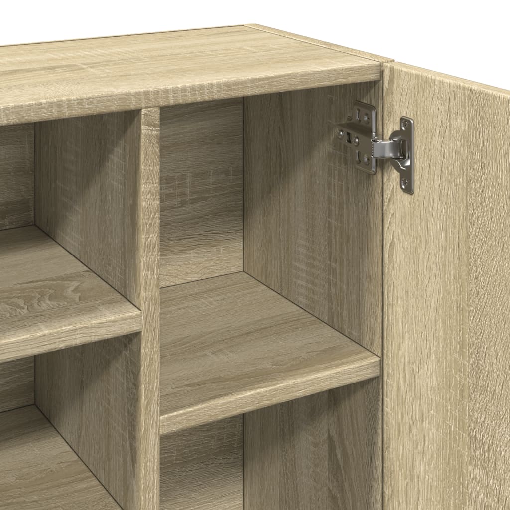 Washing Machine Cabinet Sonoma Oak 70,5x24x90 cm