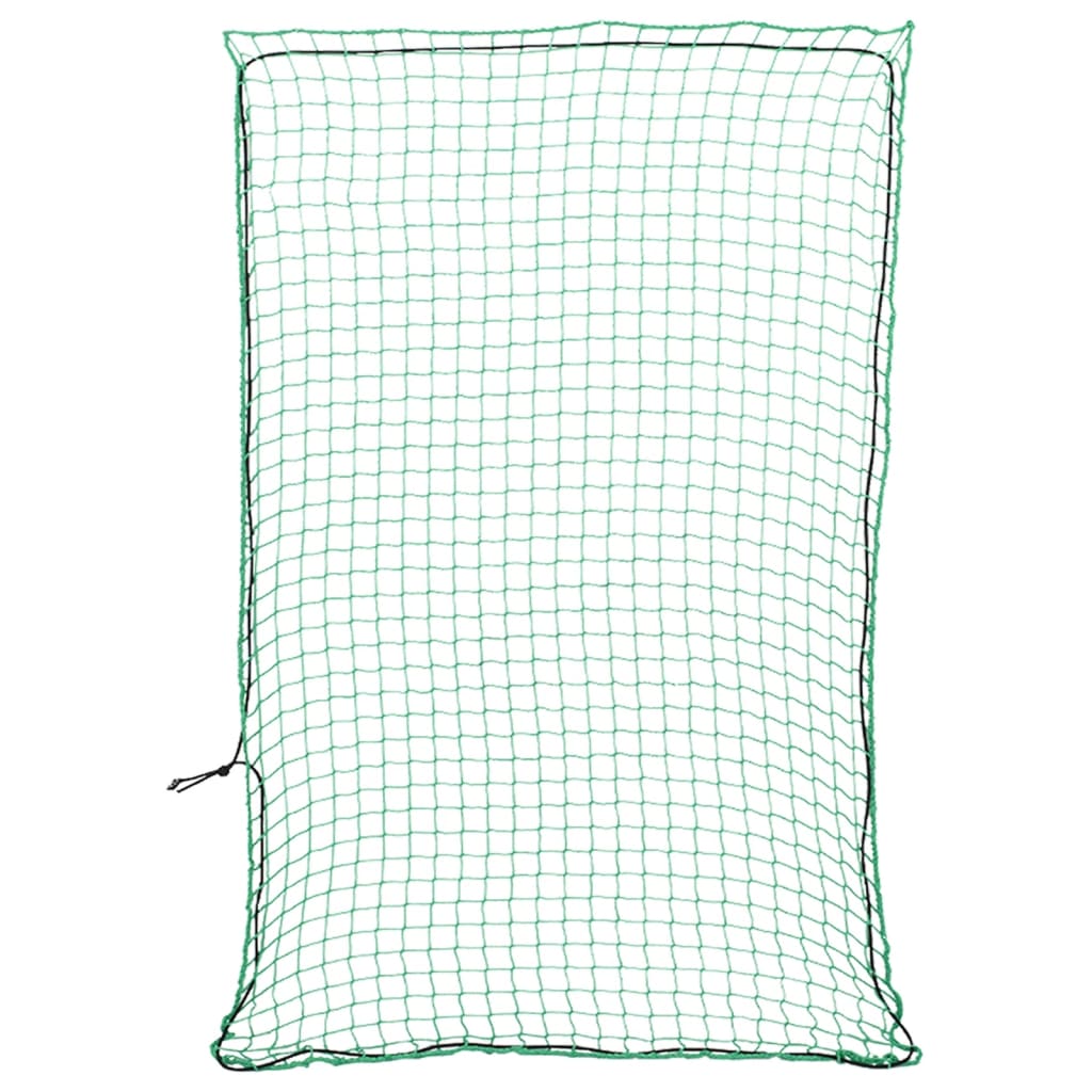 vidaXL Trailer Net with Elastic Rope Green 2.2x1.5 m PP