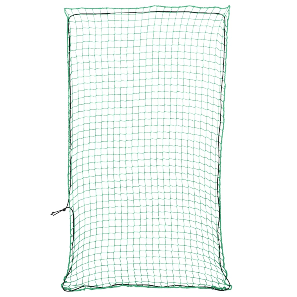 vidaXL Trailer Net with Elastic Rope Green 2.5x1.5 m PP