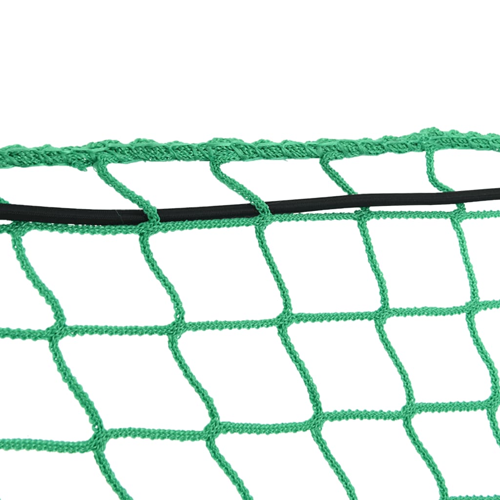 vidaXL Trailer Net with Elastic Rope Green 2.7x1.5 m PP