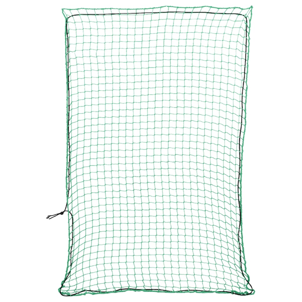 vidaXL Trailer Net with Elastic Rope Green 3x2 m PP