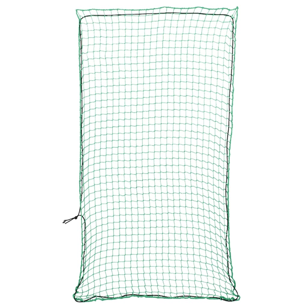 vidaXL Trailer Net with Elastic Rope Green 4x2 m PP