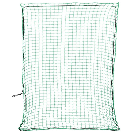 vidaXL Trailer Net with Elastic Rope Green 3x2.5 m PP