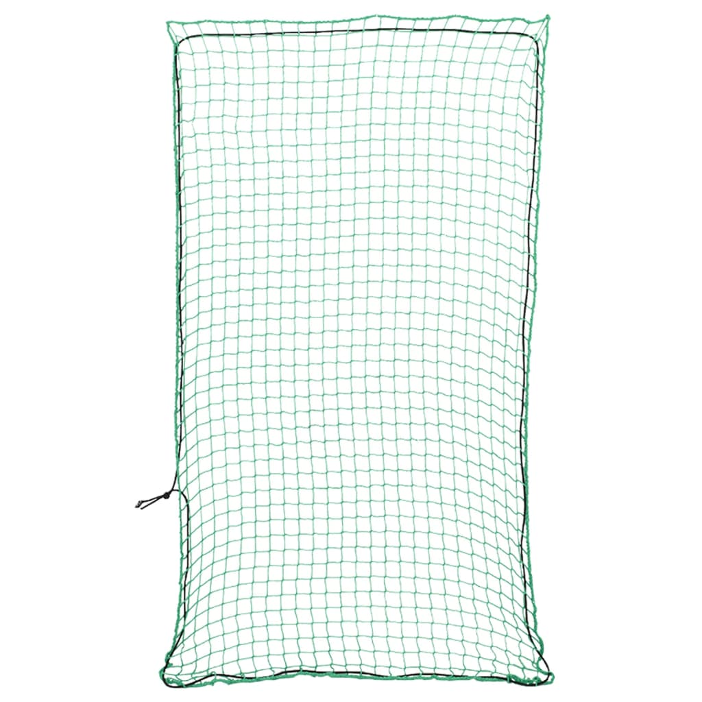 vidaXL Trailer Net with Elastic Rope Green 4.5x2.5 m PP