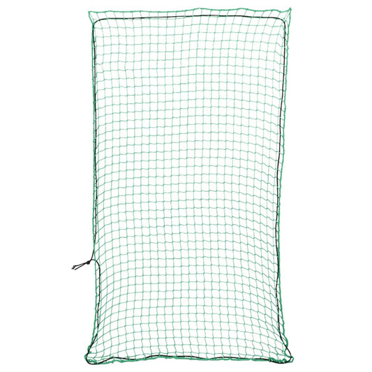 vidaXL Trailer Net with Elastic Rope Green 4.5x2.5 m PP