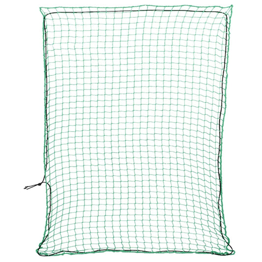 vidaXL Trailer Net with Elastic Rope Green 3.5x3 m PP