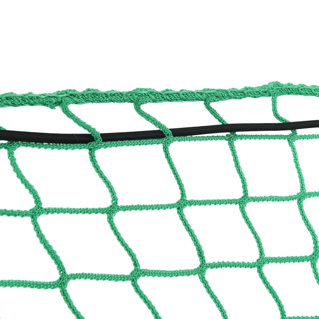 vidaXL Trailer Net with Elastic Rope Green 4x3 m PP