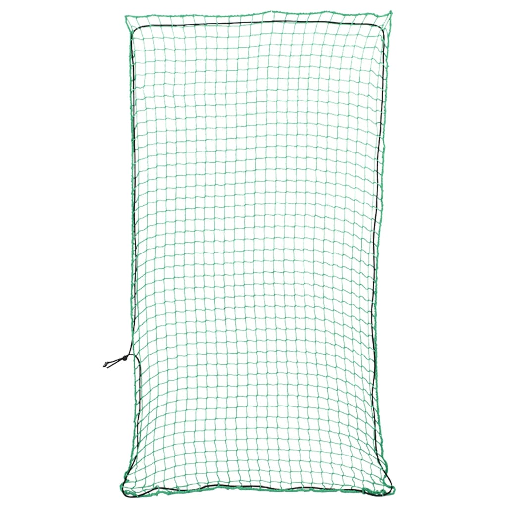 vidaXL Trailer Net with Elastic Rope Green 6x3 m PP